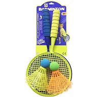 Racquet set with 2 large baskets; 52x28x5cm - Badminton Set