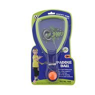 Schläger mit Paddelball 33x19x3cm - Soft-Tennis