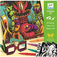 Crazy monsters with 3D effect - Craft for Kids