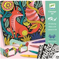 Fantastic less 3D effect - Colouring Book