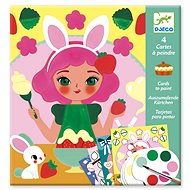 Coloring page watercolours girly goodies - Colouring Book