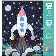 Scratch off pictures Space mission - Scratch Pictures