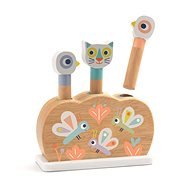 Wooden Toy Pop-up Rainbow Animals - Wooden Toy