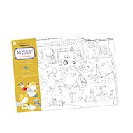 Large set of colouring pages with Travel tasks - Colouring Book