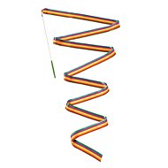 Gymnastic ribbon on a bar - Gymnastic Ribbon