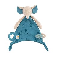 Cuddle Scarf with Teether Elephant - Baby Sleeping Toy