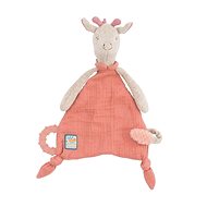 Cuddle Scarf with Teether Giraffe - Baby Teether
