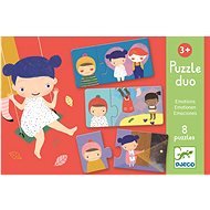 DJECO Duo puzzle EMÓCIÓK - Puzzle