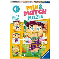 Ravensburger 051960 Mix & Match Puzzle Jahreszeiten 3x24 Teile - Puzzle