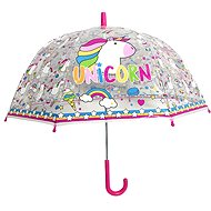 Children's Umbrella Unicorn Transparent Manual - Children's Umbrella
