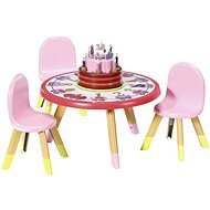 BABY born Party asztal Születésnapi kiadás - Játék bababútor