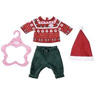 BABY Born karácsonyi szett kisfiúnak, 43 cm - Játékbaba ruha