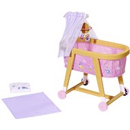 BABY born Crib on Wheels - Doll Bed