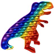 Pop It Rainbow Dinosaur 5 Jumbo - Pop It