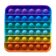 Pop It Rainbow Square - Pop It