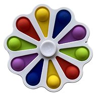 Pop It fidget spinner white medium 12cm - Pop It