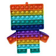Pop It Rainbow Minecraft Jumbo 20 cm - Pop It