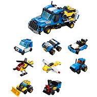 Qman City Tow Truck 1809 Complete 8-in-1 - Building Set