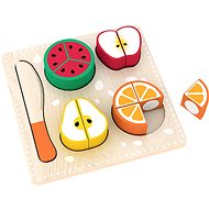 Wooden fruit slicer - Toy Kitchen Food