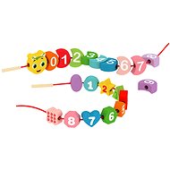 Lace up Caterpillar Game - Bead Track