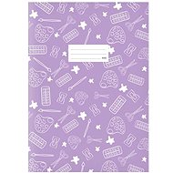 School Notebook A4 445 Violet - Exercise Book