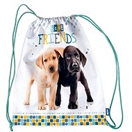 Slipper bag Dog 30x39cm - Drawstring Bag