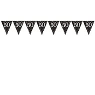 Garland flag 50 years - birthday - happy birthday - 400 cm - Garland