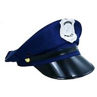 Police Cap, Adult - Costume Accessory