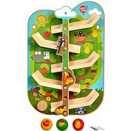 Lucy & Leo 237 Tree with Animals - Wooden Wall Slide - Ball Track