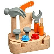 Lucy & Leo 241 Kleiner Schreiner - Werkzeug-Set aus Holz - Kinderwerkzeug