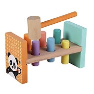 Sun baby wooden hammer with hammer - Pounding Toy