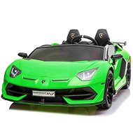 Electric Car Lamborghini Aventador 24V Two-seater, Green Painted - Children's Electric Car