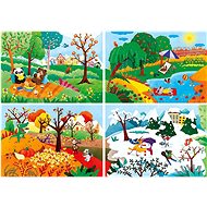 Puzzle 20+60+100+180 4 Seasons - 201 - Jigsaw Puzzle