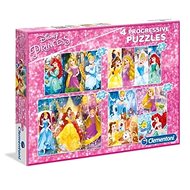 Puzzle 20+60+100+180 Princess - Jigsaw Puzzle