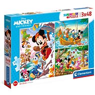 Puzzle 3x48 Mickey and Friends - Jigsaw Puzzle
