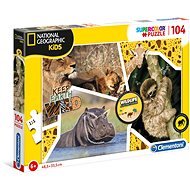 Puzzle 104 National Geo Kids - Wildlife Adventurer - Jigsaw
