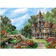 Puzzle 500 Old Waterway Cottage - High-Quality Collection - Jigsaw Puzzle