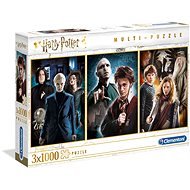 Puzzle Harry Potter - 3 x 1000 Teile - Puzzle
