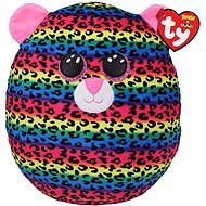 Ty Squish-a-Boos Dotty, 30cm - Coloured Leopard - Soft Toy