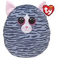 Ty Squish-a-Boos Kiki, 30 cm – sivá mačka - Plyšová hračka