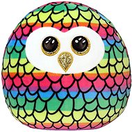Ty Squish-a-Boos Owen, 22cm - Coloured Owl - Soft Toy