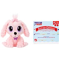 Litte Tikes Rescue Tales Shelter Animals - Pink Poodle - Soft Toy