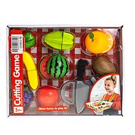 Fruit and vegetable velcro set 31x25x6cm - Toy Kitchen Food