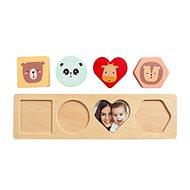 Pearhead Wooden Photo Puzzle - Animals - Jigsaw Puzzle