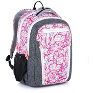 School Backpack Bagmaster BOSTON 21 A Blue/Pink/White - School Backpack
