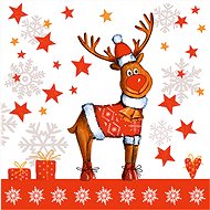 Christmas Paper Towels 25/3/20 Reindeer - Paper Napkins