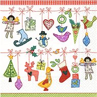 Christmas Napkins 33/3/20, Christmas Toys - Paper Napkins