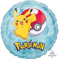 Foil balloon round Pokémon pikachu - 43 cm - Balloons