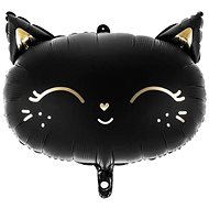 Cat foil balloon - black - 45 cm - Balloons