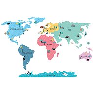 Kopko wall stickers world map - eco - Self-Adhesive Decoration